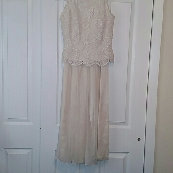 Watters and Watters Lace top and Palazzo pants - Picture 3 of 7